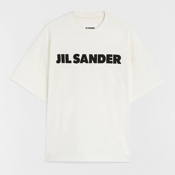 Buy Jil Sander Signature Logo Tee Porcelain online in Singapore