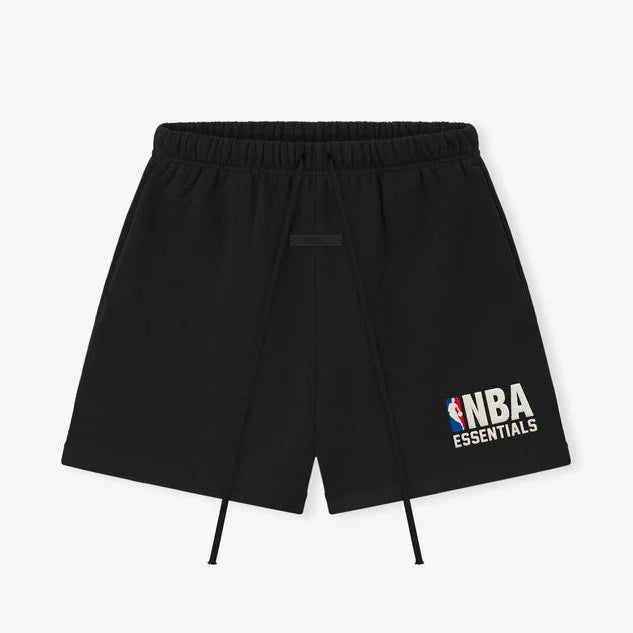 Fear Of God Essentials X NBA Logo Sweat Shorts Black