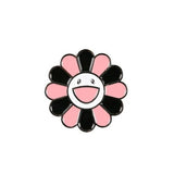 Takashi Murakami x BLACKPINK Flower Enamel Pin Black Pink