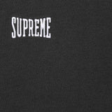 Supreme Warm Up Logo Washed Black Tee