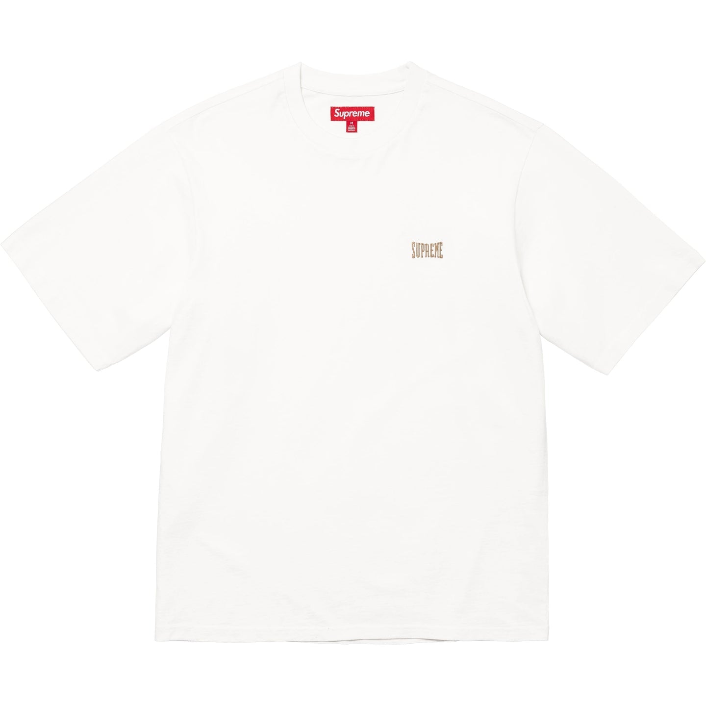 トップス Supreme  White Tee Buy Supreme Warm Up Logo Tee White online in Singapore | ORIGINALFOOK