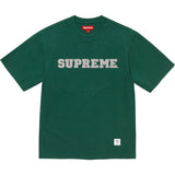 Supreme Collegiate Applique Logo Tee Dark Green