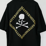 Mastermind Square Logo Boxy Tee Black Mastermind Japan Mastermind Japan - originalfook singapore