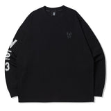 LifeWork Korea Logo Long Sleeve Tee Black lifework lifework - originalfook singapore