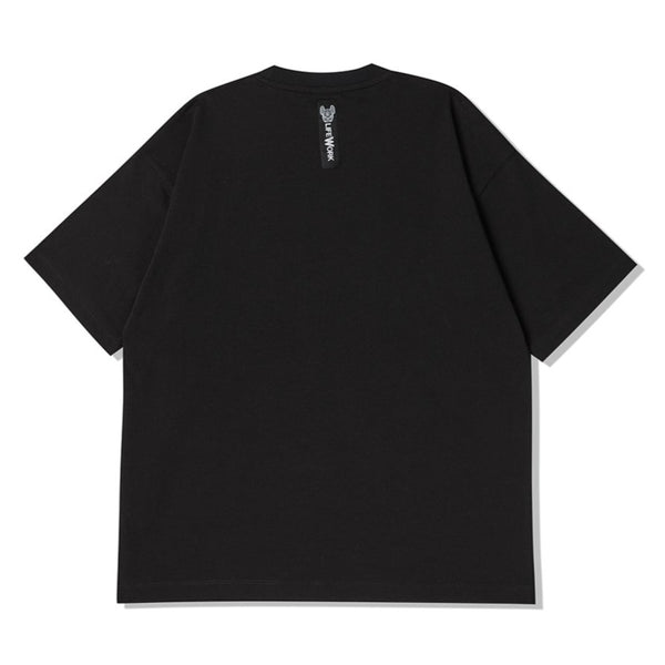 LifeWork Snapback Mascot Tee Black lifework lifework - originalfook singapore