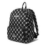 LifeWork Jacquard Monogram Bagpack Black lifework lifework - originalfook singapore