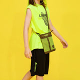 LifeWork Mesh Sling Pouch Bag Khaki lifework lifework - originalfook singapore