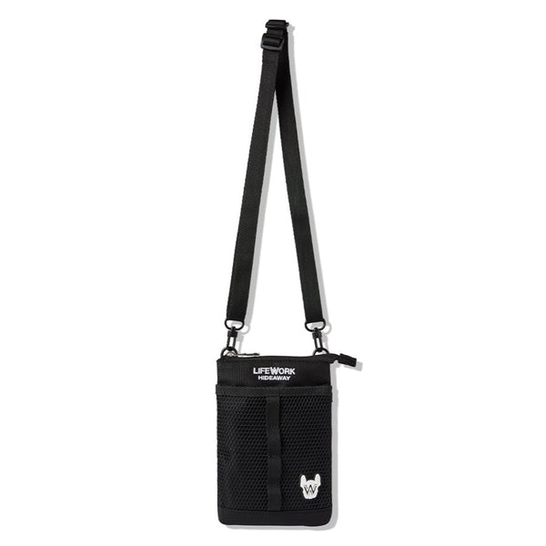 LifeWork Mesh Sling Pouch Bag Black lifework lifework - originalfook singapore