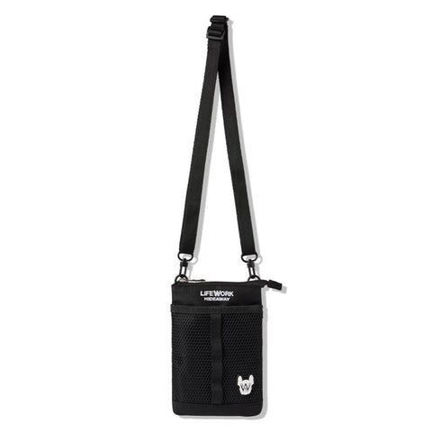 LifeWork Mesh Sling Pouch Bag Black