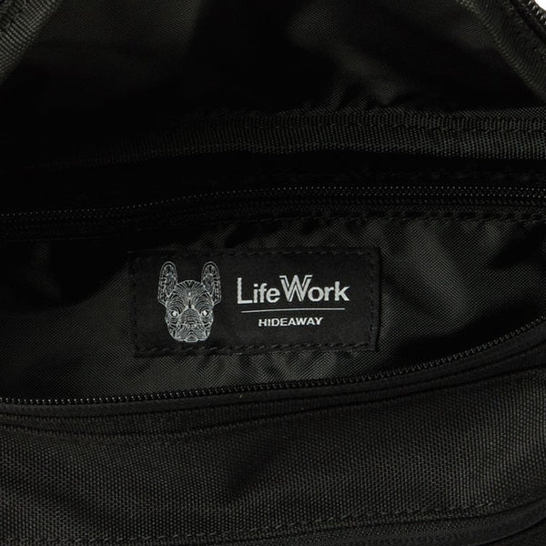 LifeWork Korea Signature Waist Bag Black lifework lifework - originalfook singapore
