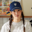 LifeWork Bulldog Baseball Cap Dark Denim lifework lifework - originalfook singapore