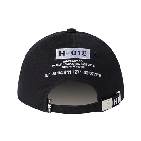 LifeWork Korea Bulldog Baseball Cap Black lifework lifework - originalfook singapore