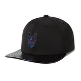 LifeWork Korea Iridescent Metal Mascot Snapback Black lifework lifework - originalfook singapore