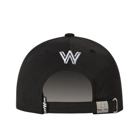 LifeWork Korea Metal Bulldog Snapback Black
