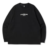 LifeWork Symbol Mascot Long Sleeve Tee Black lifework lifework - originalfook singapore