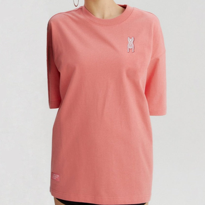 LifeWork Patch Logo Tee Coral lifework lifework - originalfook singapore