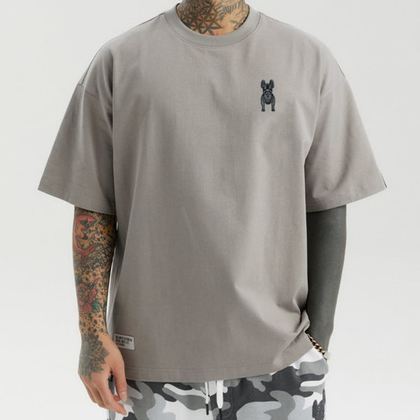 LifeWork Patch Logo Tee Grey lifework lifework - originalfook singapore