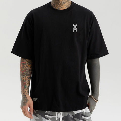 LifeWork Slanted Logo Crew Socks Black