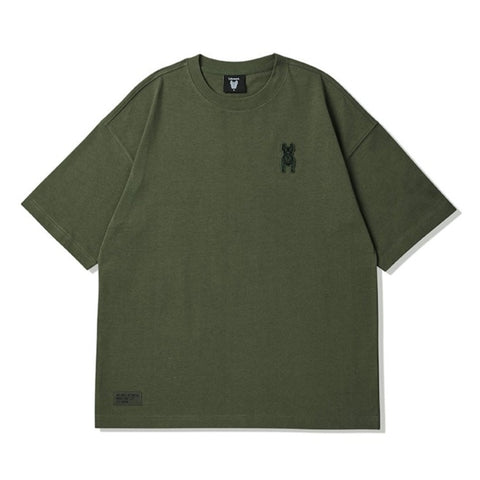 LifeWork Patch Logo Tee Khaki