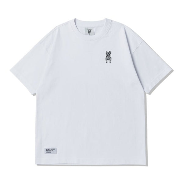 LifeWork Patch Logo Tee White lifework lifework - originalfook singapore