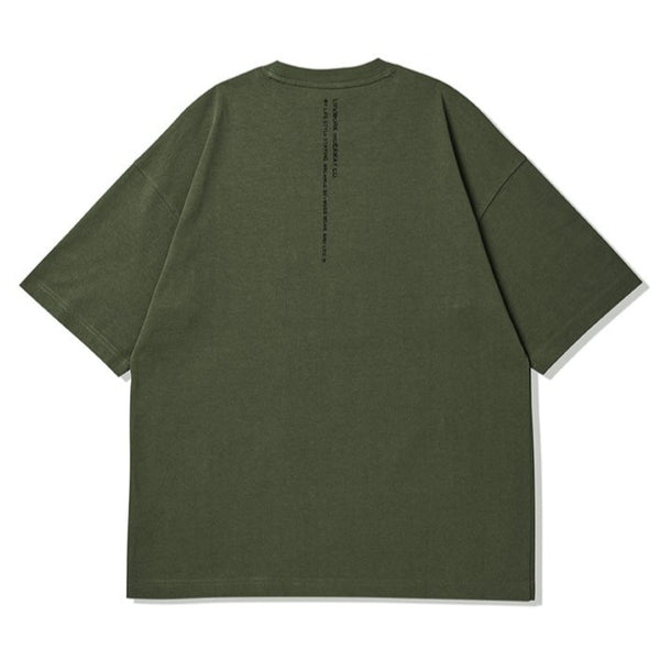 LifeWork Patch Logo Tee Khaki lifework lifework - originalfook singapore