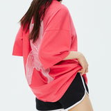 LifeWork Outline Bulldog Tee Pink lifework lifework - originalfook singapore