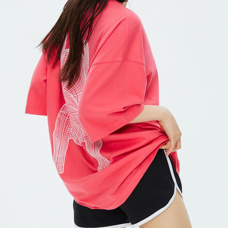 LifeWork Outline Bulldog Tee Pink lifework lifework - originalfook singapore