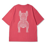 LifeWork Outline Bulldog Tee Pink lifework lifework - originalfook singapore