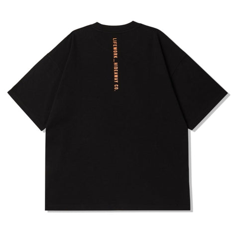 LifeWork Eightton Signature Tee Black