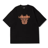 LifeWork Korea Eightton Signature Tee Black lifework lifework - originalfook singapore