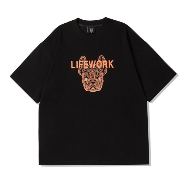 LifeWork Eightton Signature Tee Black | ORIGINALFOOK