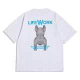 LifeWork Small Dog Tee White lifework lifework - originalfook singapore