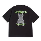 LifeWork Small Dog Tee Black lifework lifework - originalfook singapore