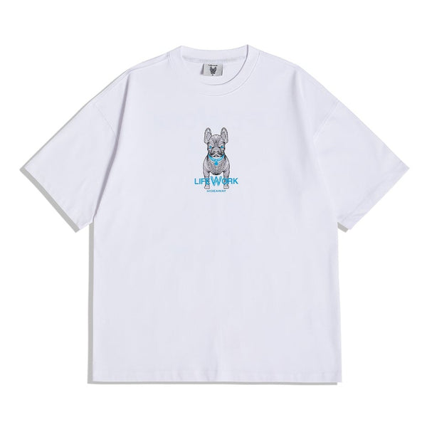 LifeWork Small Dog Tee White lifework lifework - originalfook singapore