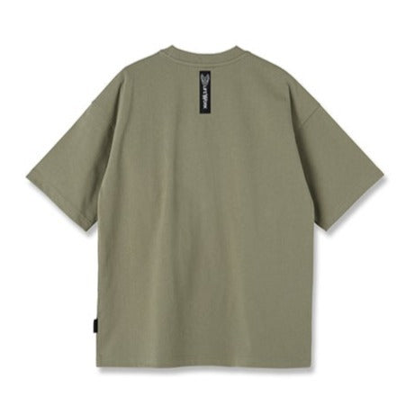 LifeWork Snapback Hip Bulldog Tee Khaki lifework lifework - originalfook singapore