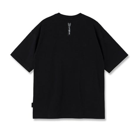 LifeWork Snapback Hip Bulldog Tee Black lifework lifework - originalfook singapore
