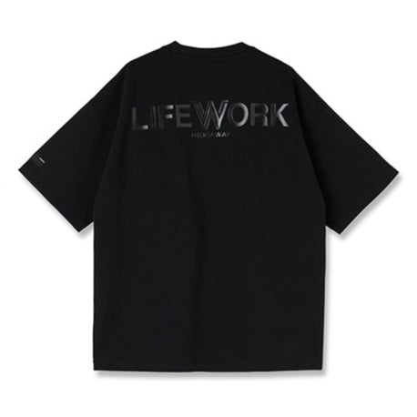 LifeWork Mini Mascot Tee Black lifework lifework - originalfook singapore