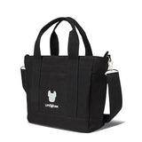 LifeWork 2-Way Canvas Tote Bag Black lifework lifework - originalfook singapore
