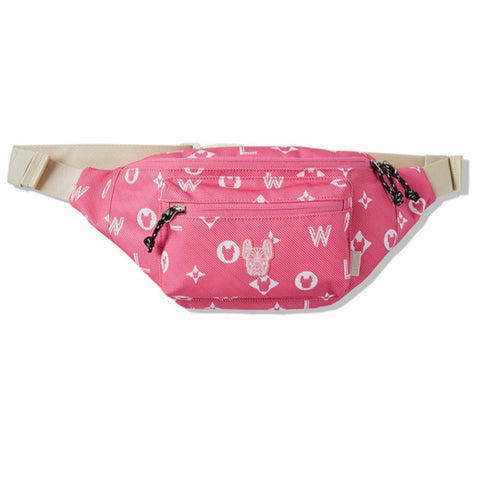 LifeWork Monogram Hip Sack Pink