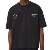 AllSaints Kindred Logo Tee Black (Boxy fit)