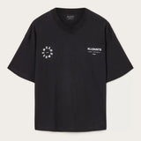 AllSaints Kindred Logo Tee Black (Boxy fit)