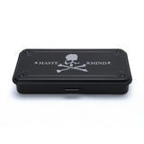 Mastermind Japan Mastermind X Toyo Steel Box T-192 accessory in medium size, featuring a sleek steel construction with detailed branding.