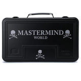Mastermind Japan Mastermind X Toyo Steel Box T-360 Large accessory, black metal with engraved logo, rectangular storage container