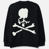 Mastermind World Lounge Cardigan Black White
