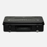 Large Mastermind Japan Toyo Steel Box T-360 accessory with sleek silver finish and sturdy design for storage or display.