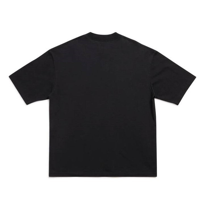 Balenciaga Mirror Logo Medium Fit Tee Black BAL BAL - originalfook singapore
