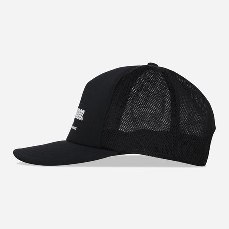 Neighborhood Bar Logo Trucker Cap Black