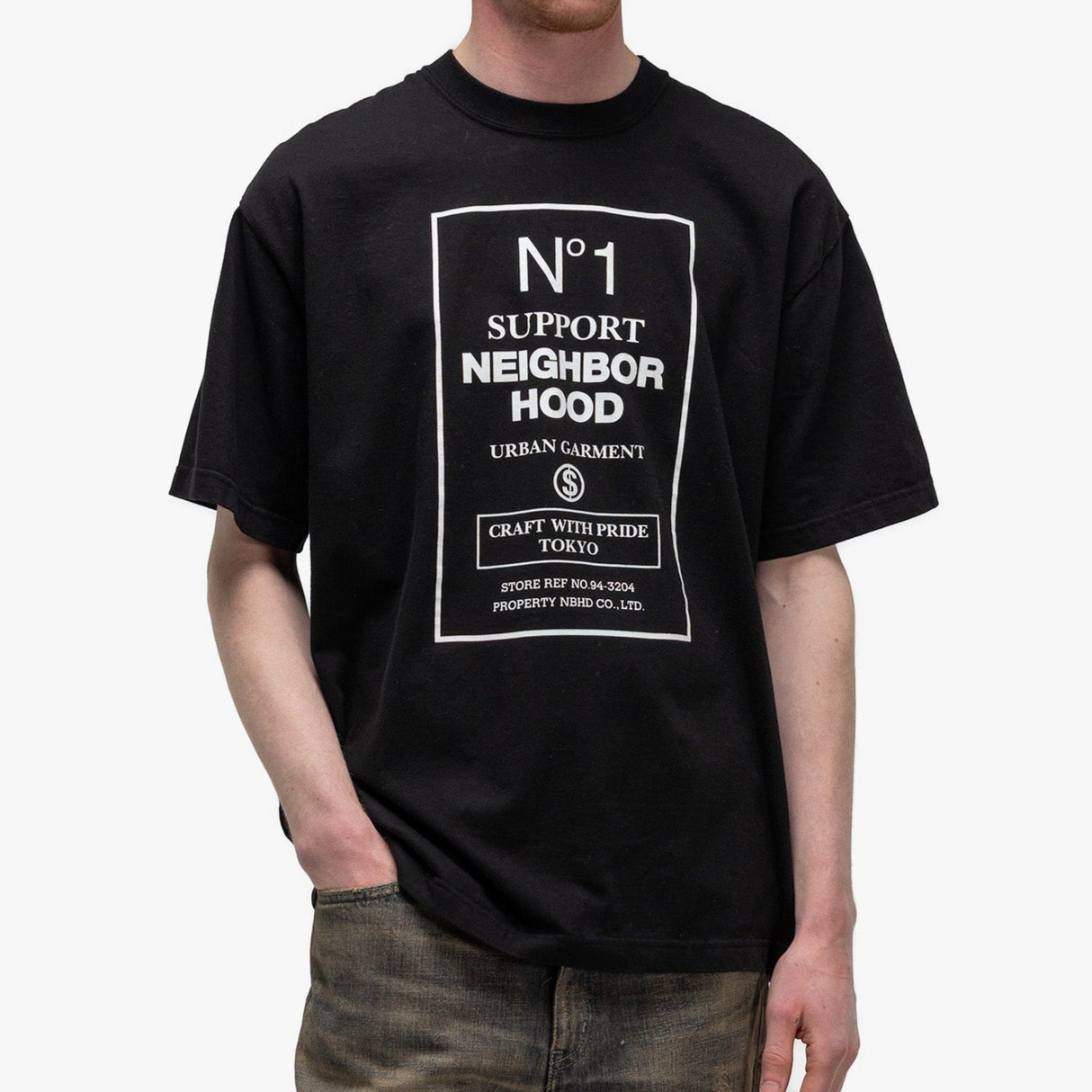 Neighborhood SS-15 N1 Tee NEIGHBORHOOD NEIGHBORHOOD - originalfook singapore