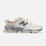 New Balance 9060 Mule sneakers in Off White and Mauve with a sleek design and comfortable fit.