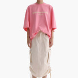 MASONPRINCE Classic Spray Logo Tee Light Pink